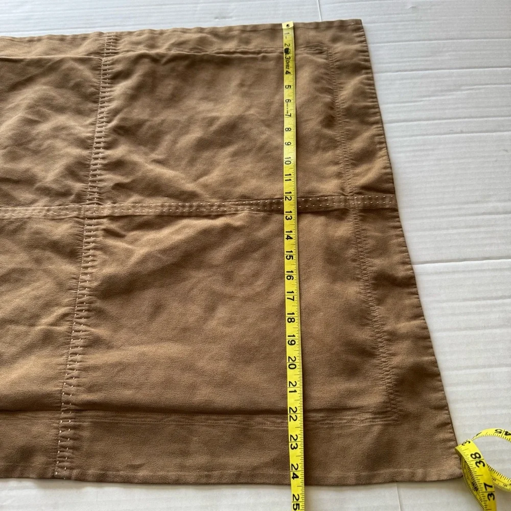 Pottery Barn Faux Suede Pillow Shame